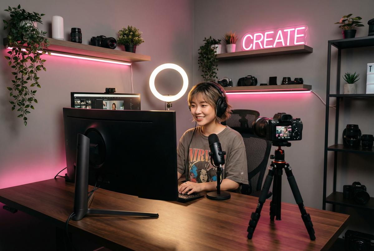 国产视频创作者视频工作室