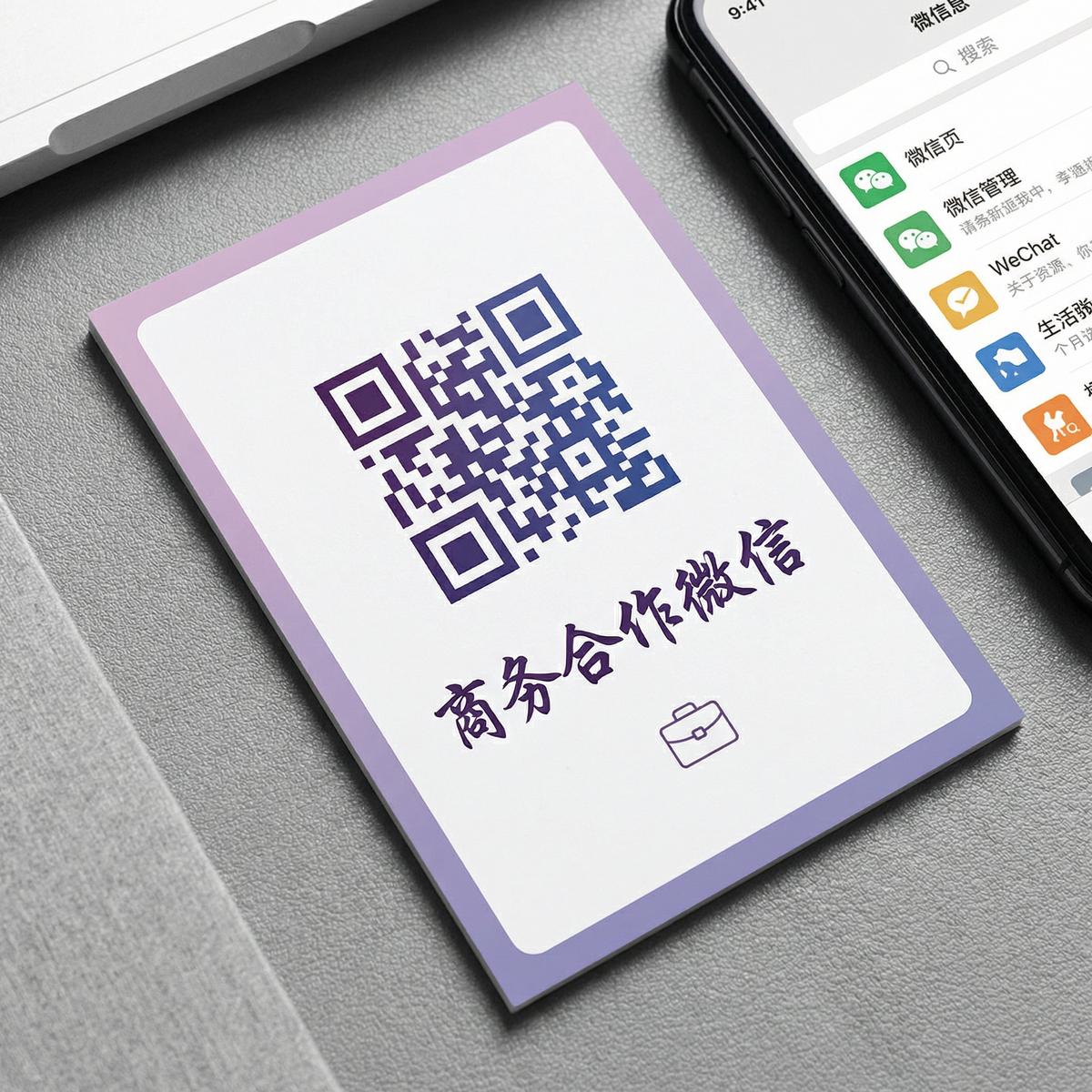 国产视频商务合作二维码